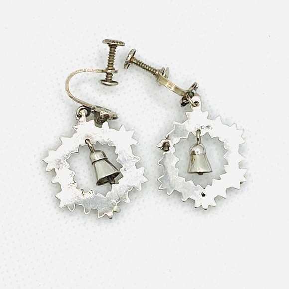 Vintage JPL Wreath Bells 865 Screw Backs Earrings - Picture 12 of 12
